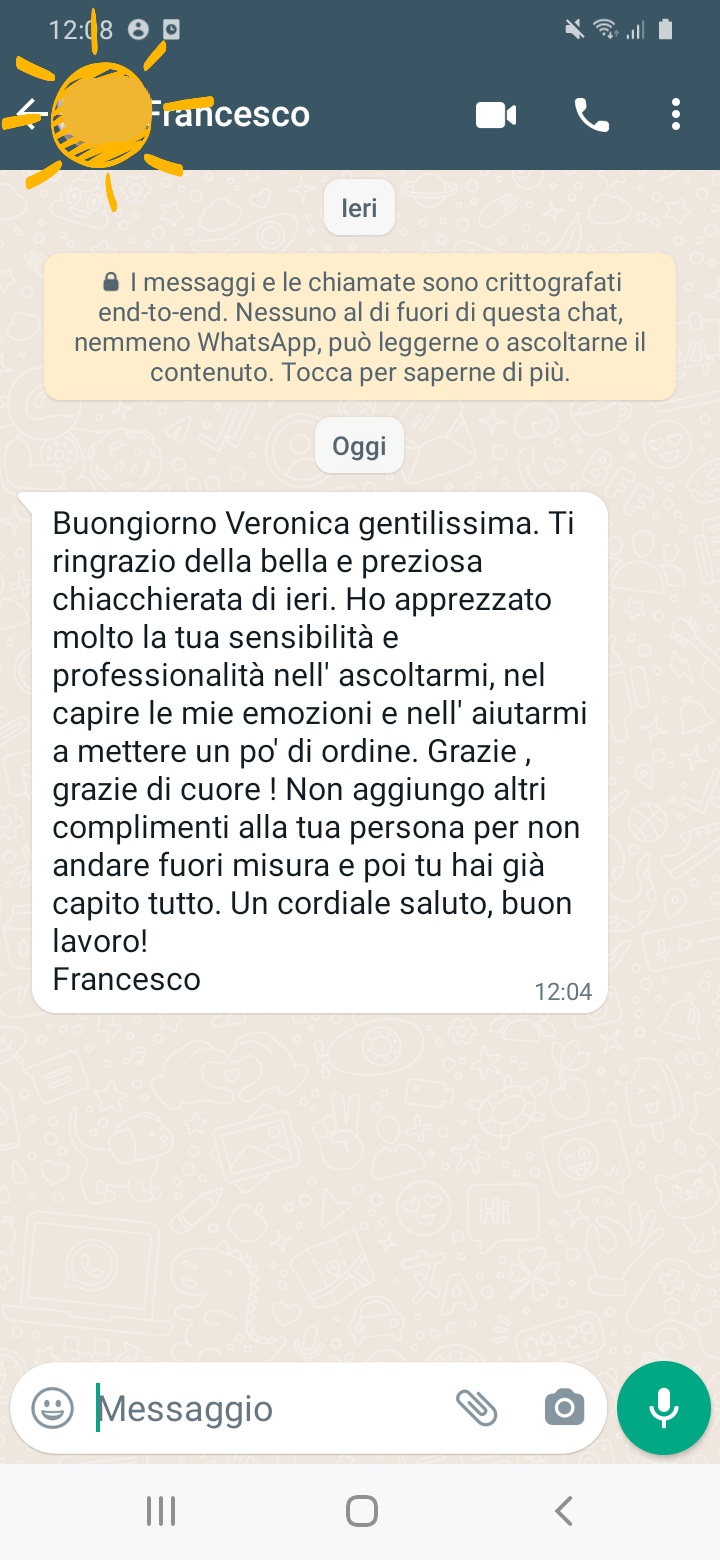 Testimonianza originale di Francesco