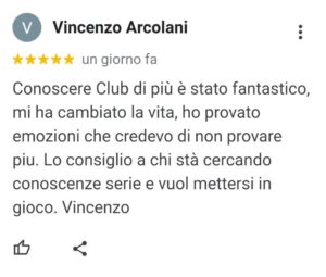 Testimonianza originale di Vincenzo