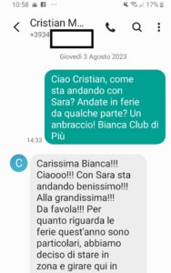 Testimonianza originale di Cristian<br>e Sara