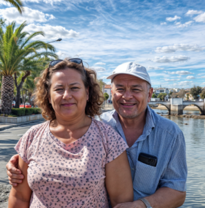 Testimonianza originale di Mirella<br>e Lino